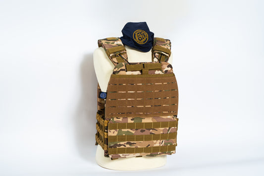 Plate Carrier Molle - Multicam